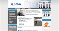 Desktop Screenshot of naga.fr